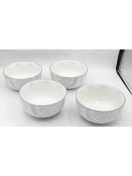Baum Other - Phara Sky Blue by Baum Brothers Soup Cereal Bowl Set of 4 Pattern: : BAUPHASKB